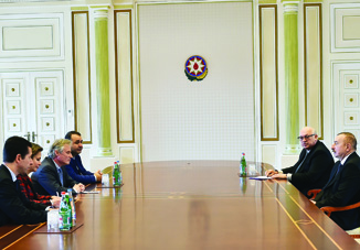 Президент Ильхам Алиев принял первого вице-президента французскойкомпании Thales International