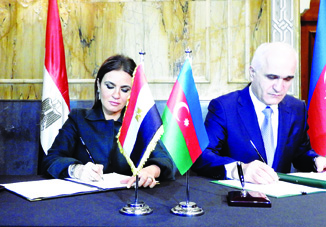 Состоялось заседание Азербайджано-египетской межправительственной комиссии