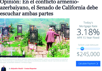 Газета Hoy Los Angeles: Армения совершила в Ходжалы геноцид против азербайджанского народа