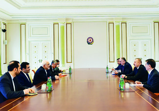 Президент Ильхам Алиев принял делегацию во главе с Президентом Молдовы Игорем Додоном