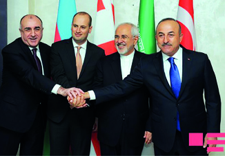 «Большая четверка». Почему главы МИД Азербайджана, Грузии, Ирана и Турции впервые собрались в Баку