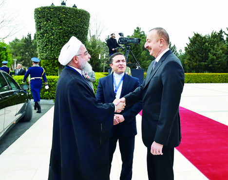Официальный визит Президента Ирана Хасана Роухани в Азербайджан