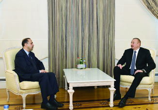 Президент Ильхам Алиев принял государственного министра по информации и средствам коммуникации Иордании