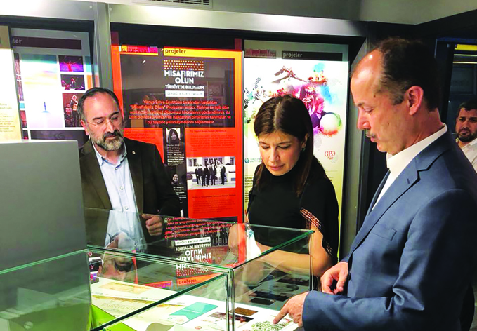 Президент Международного фонда тюркской культуры и наследия встретилась с руководителем Института Юнуса Эмре