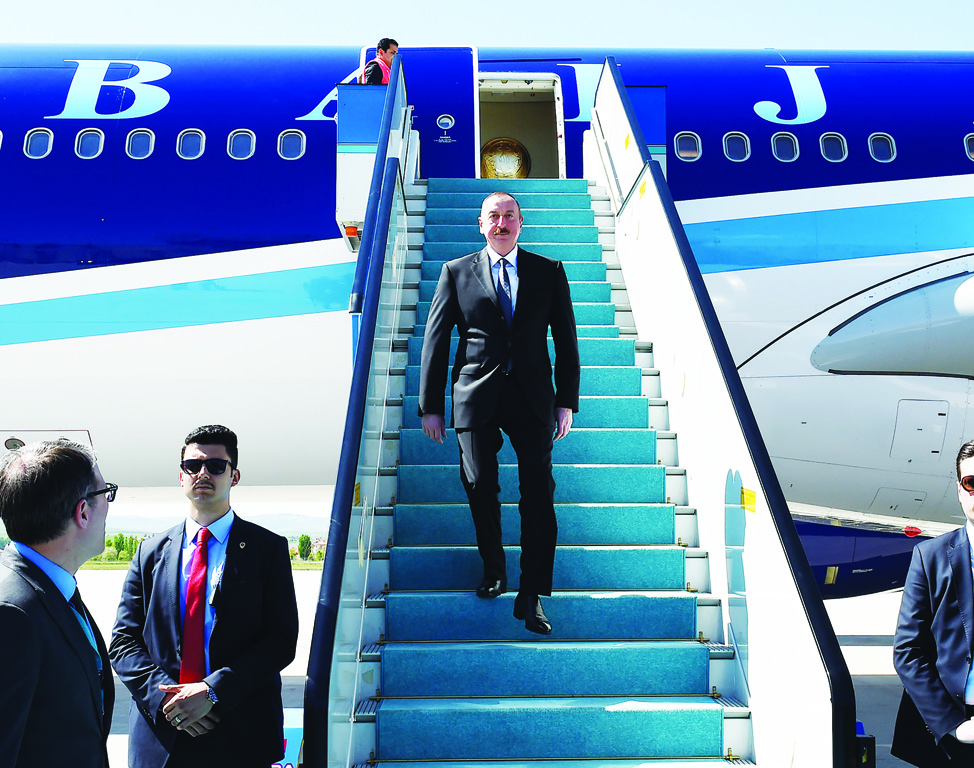 Официальный визит Президента Азербайджана Ильхама Алиева в Турцию