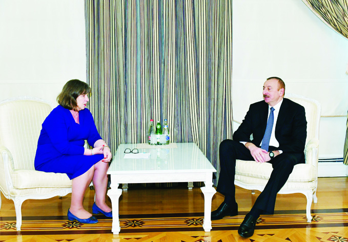 Президент Ильхам Алиев принял постоянного докладчика Европейского парламента по Азербайджану