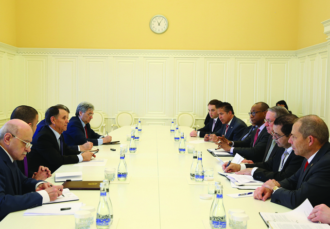 Премьер-министр Aзербайджанской Республики встретился с делегацией Конгресса США