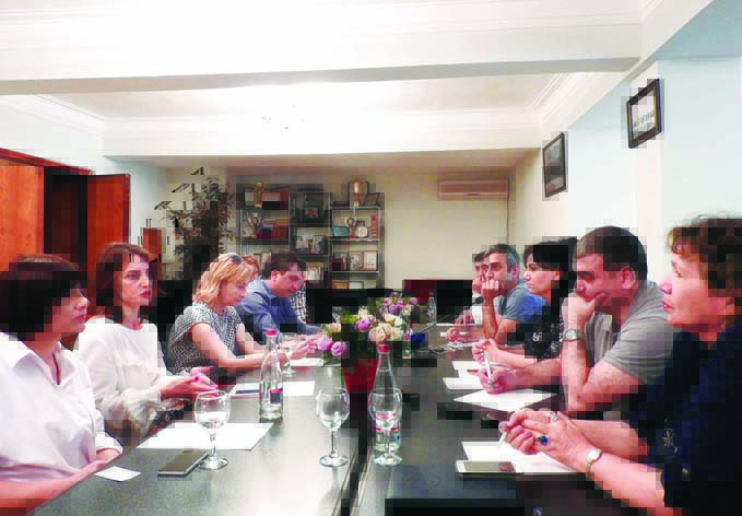 В АЗЕРТАДЖ состоялась встреча с грузинскими журналистами