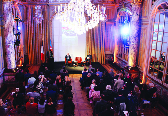 Во Французской международной дипломатической академии прошла конференция, посвященная 100-летию Азербайджанской Демократической Республики