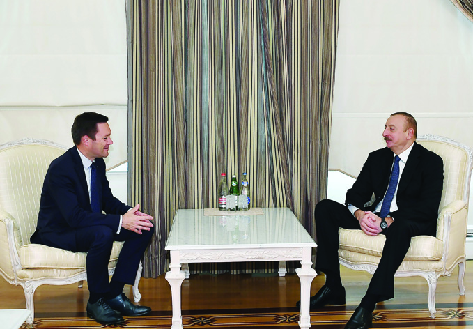 Президент Ильхам Алиев принял президента Международного союза велосипедистов