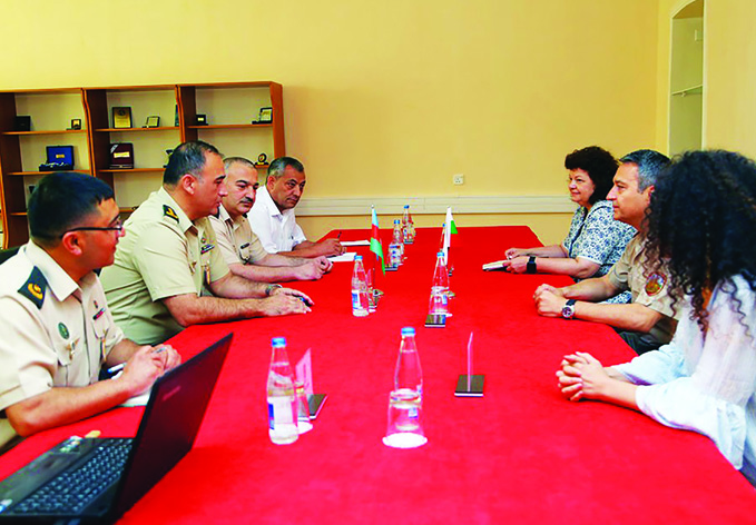 В Баку состоялась рабочая встреча между экспертами в сфере образования министерств обороны Азербайджана и Болгарии