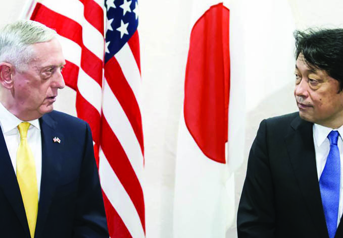 Министры обороны США и Японии договорились о взаимодействии по вопросу КНДР
