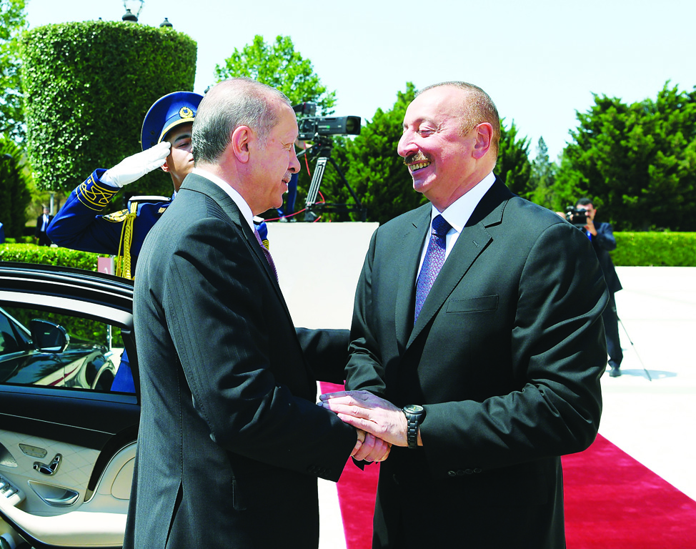 Официальный визит Президента Турции Реджепа Тайипа Эрдогана в Азербайджан