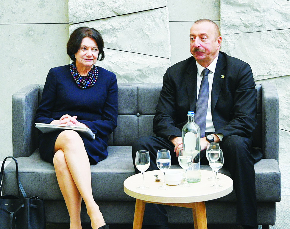 Визит Президента Азербайджана Ильхама Алиева в Бельгию