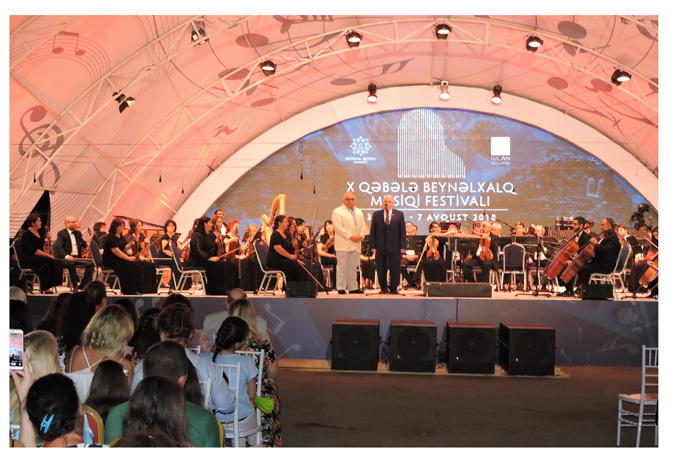 Состоялась торжественная церемония открытия X Габалинскогомеждународного музыкальногофестиваля