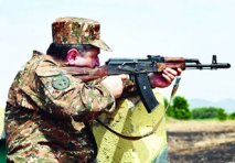 Армянская армия, используя крупнокалиберные пулеметы,95 раз нарушила режим прекращения огня