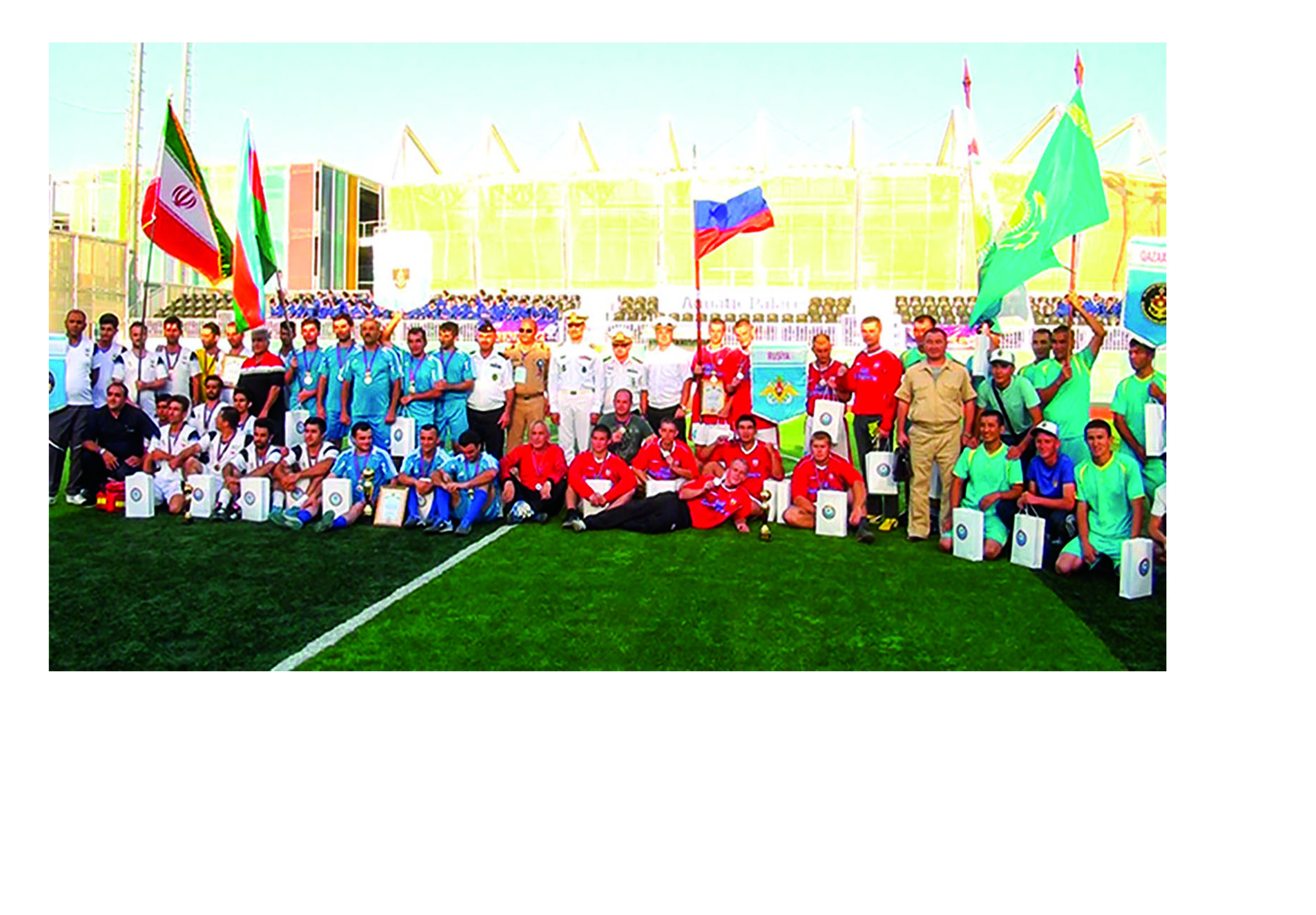 Азербайджанская команда стала победителем соревнований по футболу на конкурсе«Кубок моря-2018»