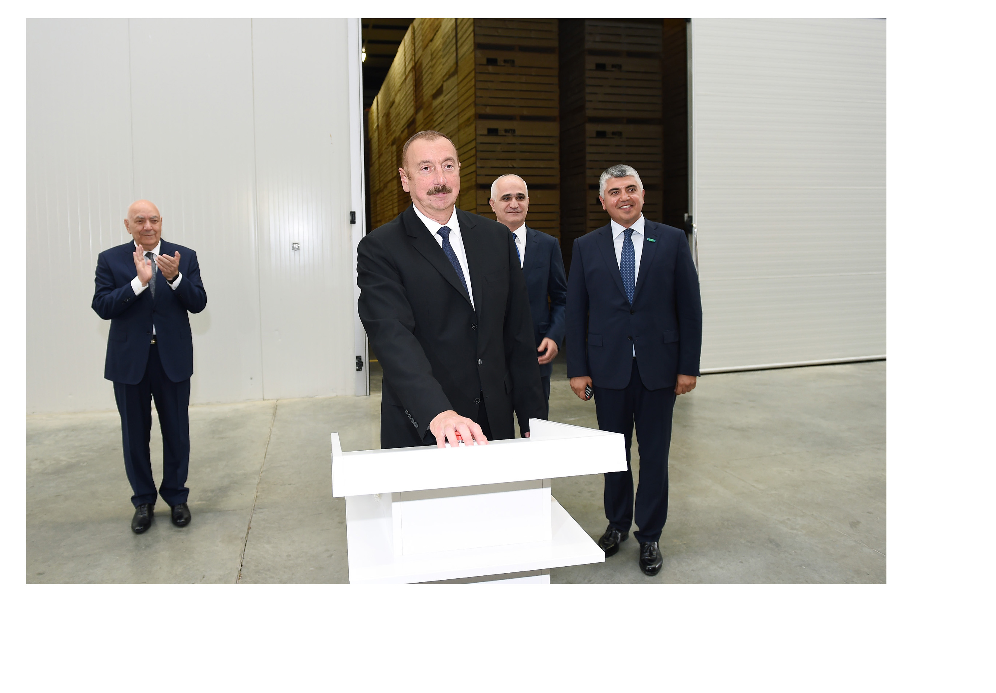 Президент Ильхам Алиев принял участие в открытии агропарка,созданного в Исмаиллы ООО «Бута Груп»