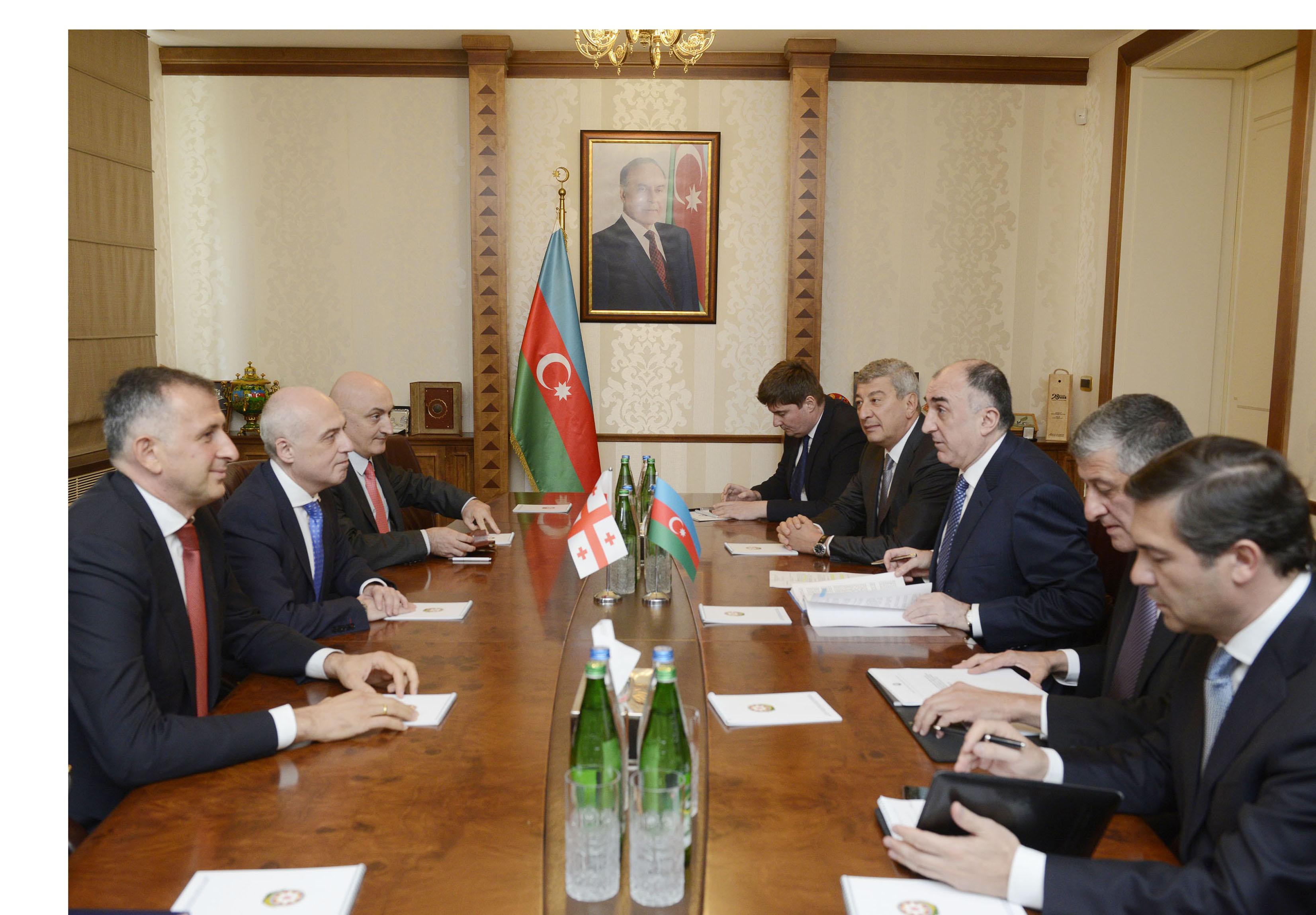 В Баку состоялась встреча министров иностранных дел Азербайджана и Грузии