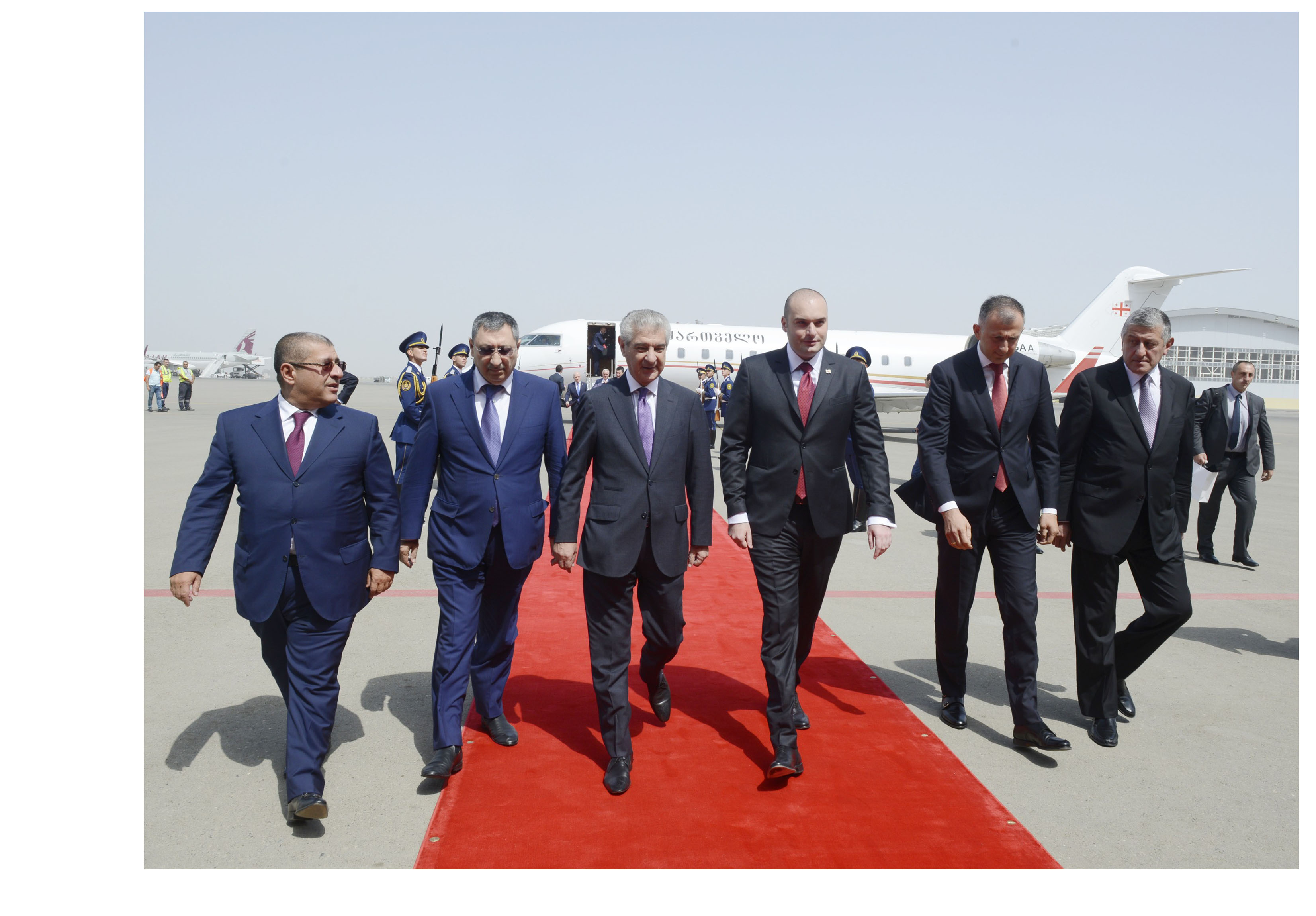 Встреча в Международномаэропорту Гейдар Алиев
