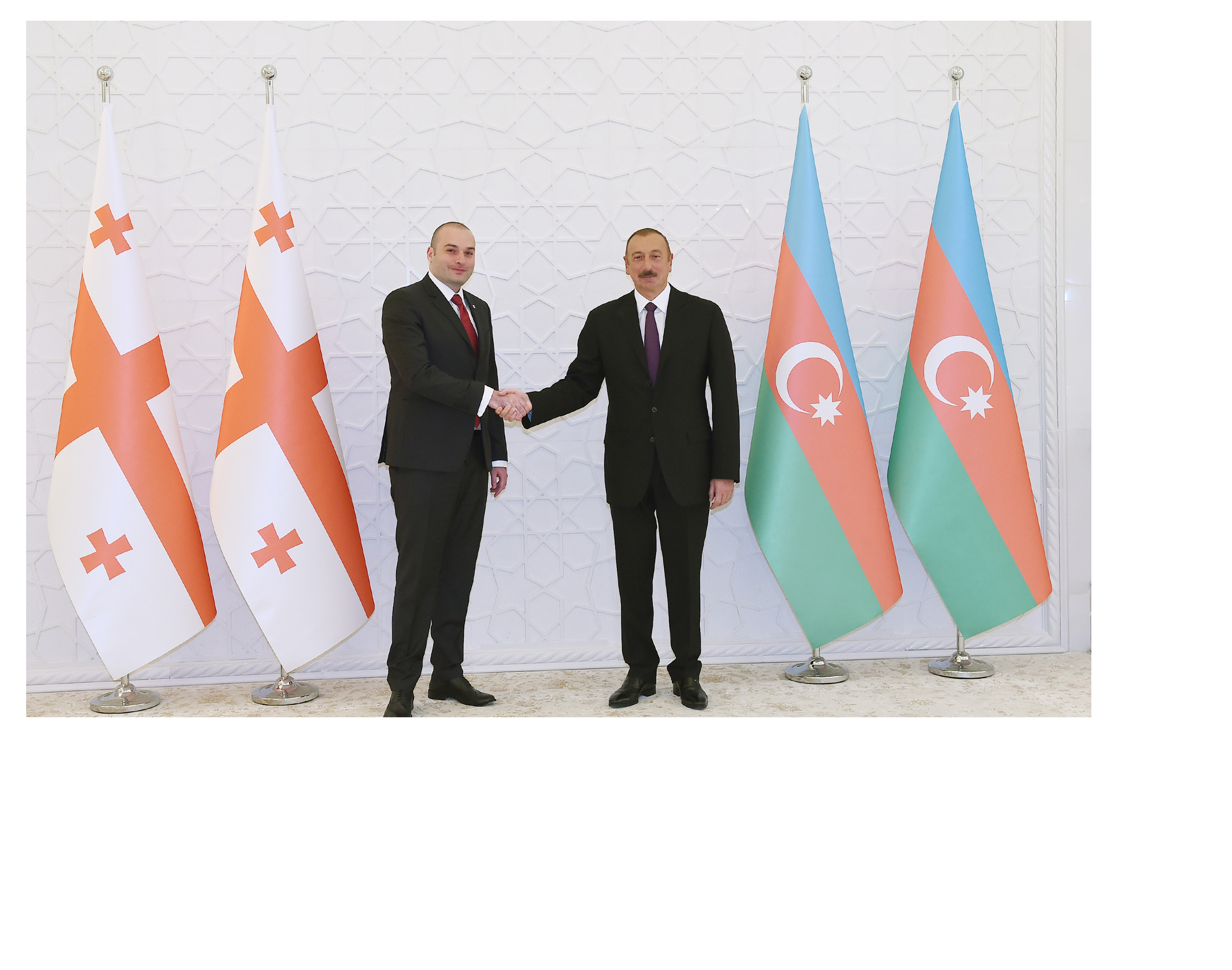 Визит премьер-министра ГрузииМамуки Бахтадзе в Азербайджан