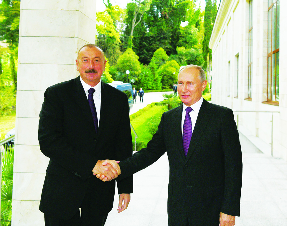 Официальный визит Президента Азербайджана Ильхама Алиева в Россию
