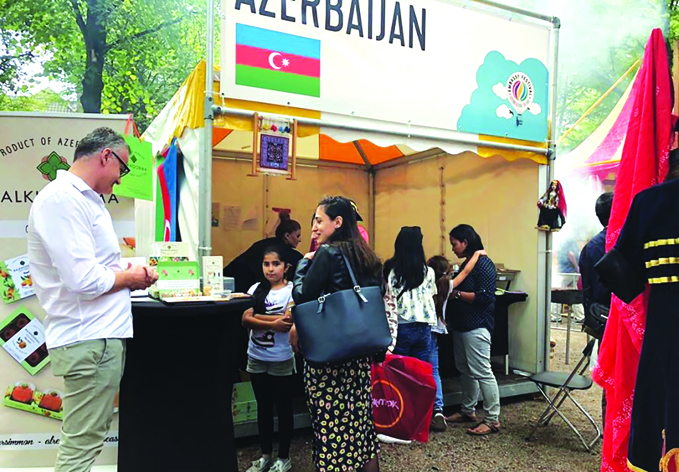Азербайджан принял участие в фестивале посольств в Нидерландах