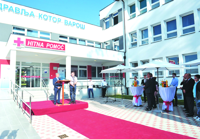 Состоялось открытие Центра неотложной медицинской помощи, построенного в Боснии и Герцеговине при поддержке Фонда Гейдара Алиева
