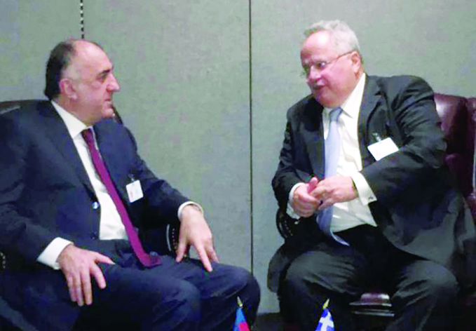 В Нью-Йорке обсуждены перспективы развития связей Азербайджана с Грецией и Ганой