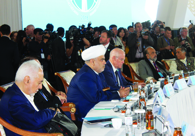 В Астане проходит VI съезд лидеров мировых и традиционных религий