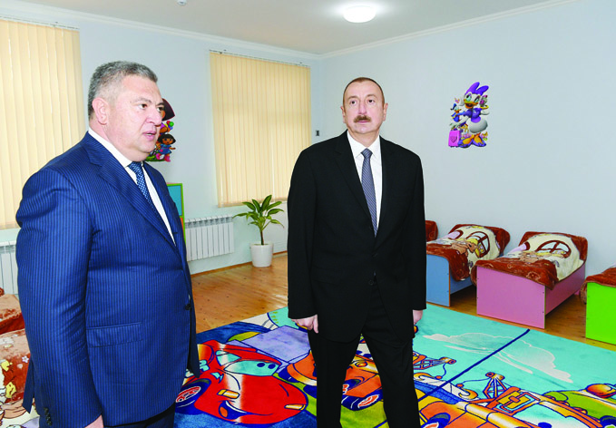 В Лерике открылся ясли-детский сад на 100 мест, построенный по инициативе Фонда Гейдара Алиева