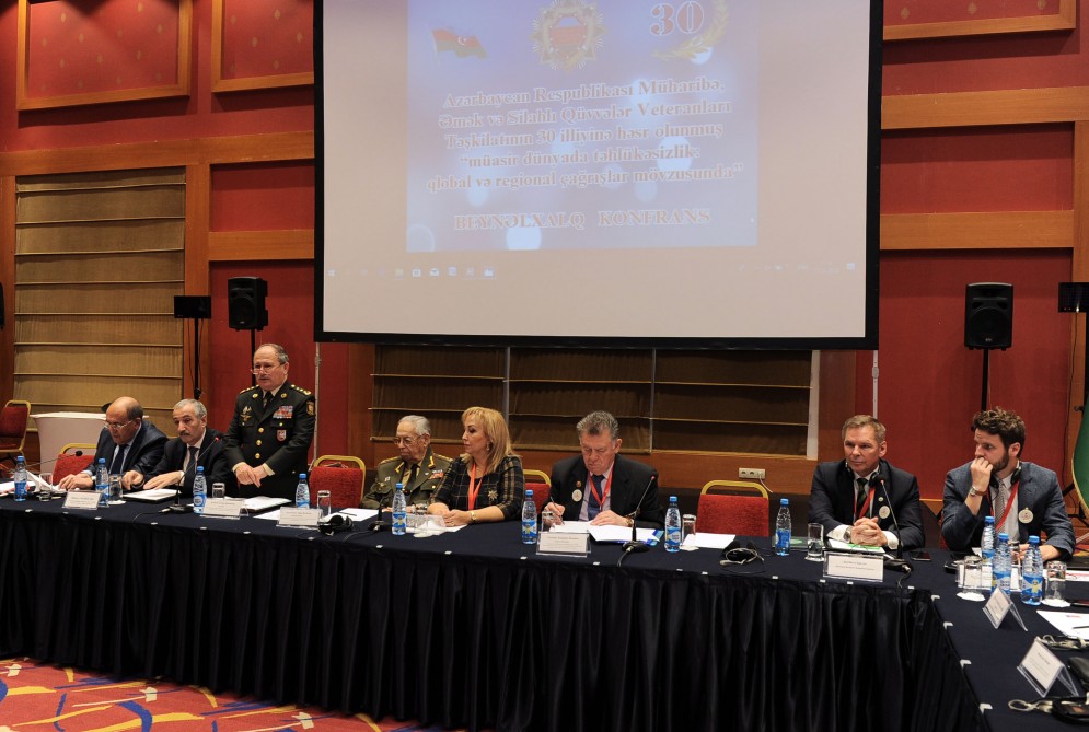 В Баку прошла международная конференция, приуроченнаяк 30-летию создания Организации ветеранов республики