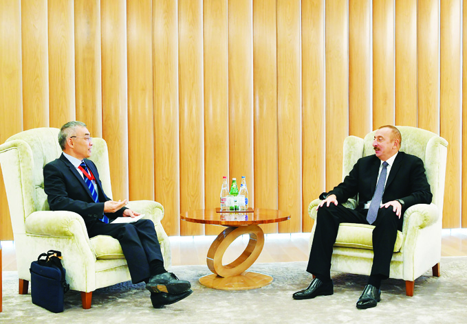 Президент Ильхам Алиев принял заместителя генерального директора ЮНЕСКО