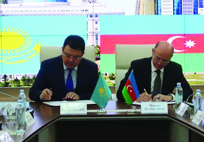 Состоялось 15-е заседание совместной межправительственной комиссии по торгово- экономическому сотрудничеству между Азербайджаном и Казахстаном