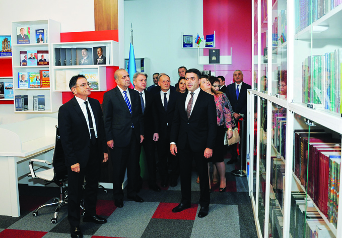 Накануне Дня государственного флага состоялось открытие новой библиотеки, созданной в Центре культуры СГБ