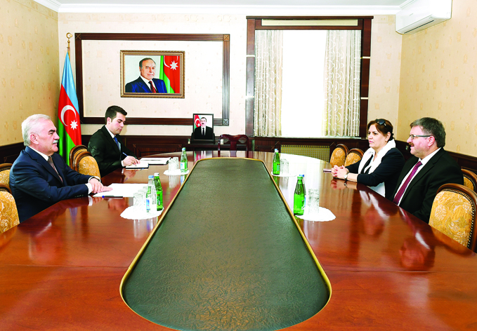 Встреча в Верховном Меджлисе Нахчыванской Автономной Республики