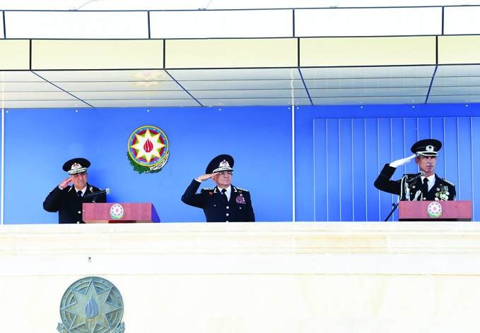 В Н-ской воинской части Службы государственной безопасности очередная группа молодых солдат принесла присягу на верность Родине