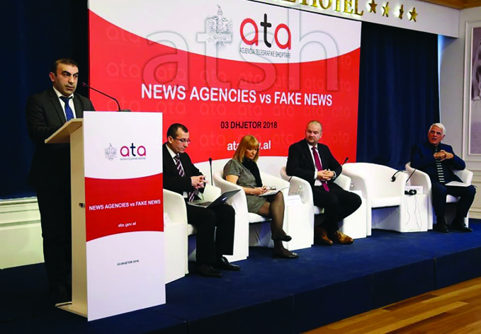 На проходившей в Тиране конференции обсуждалась роль информационных агентств в борьбе с фейк-новостями