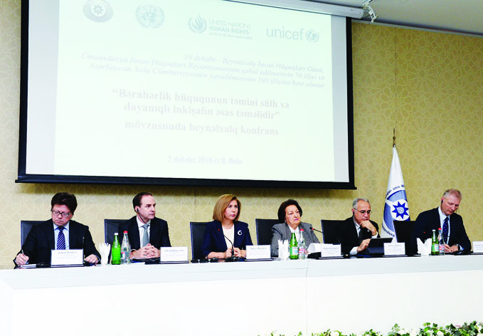 В Баку состоялась Международная конференция на тему «Обеспечение равноправия — фундамент мира и устойчивого развития»
