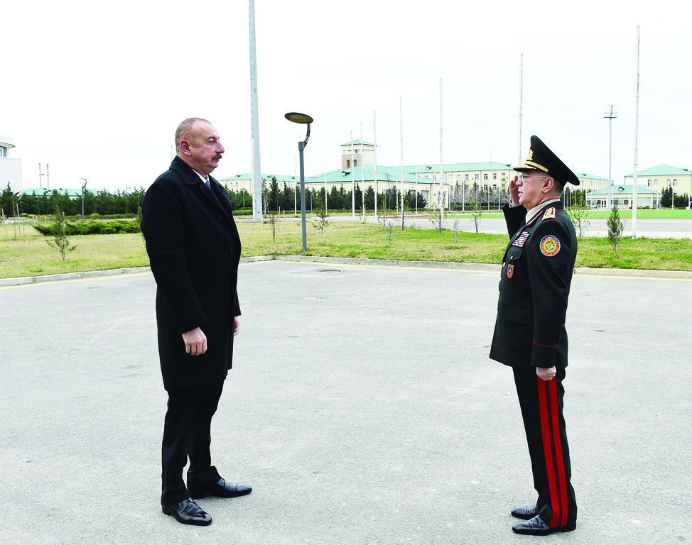 Президент Ильхам Алиев принял участие в открытии Спортивно-оздоровительного центра Министерства по чрезвычайным ситуациям