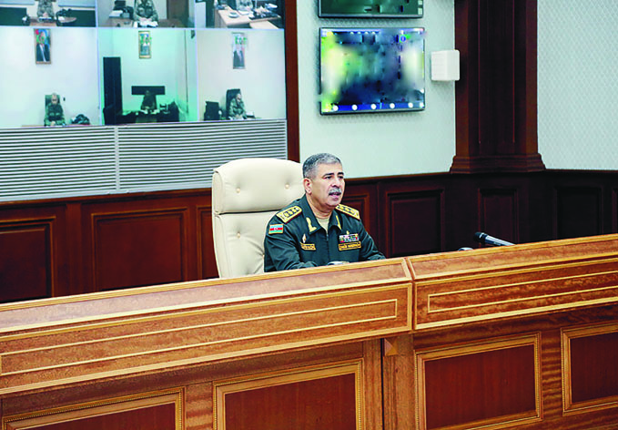 Министерство обороны: «Боеспособность Азербайджанской армии является одним из основных факторов обеспечения территориальной целостности»