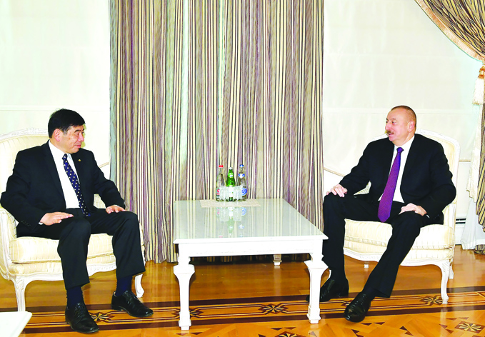 Президент Ильхам Алиев принял генерального секретаря Всемирной таможенной организации