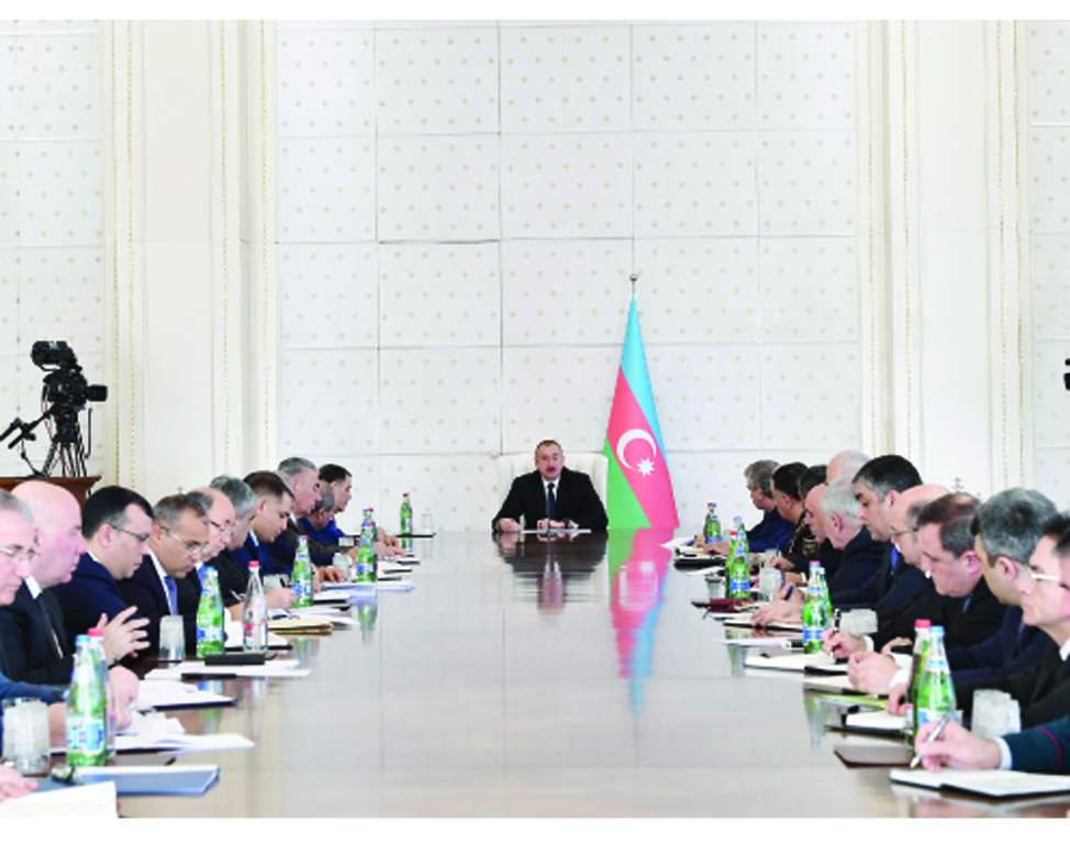 Под председательством Президента Ильхама Алиева состоялось заседание Кабинета Министров, посвященное итогам социально- экономического развития в 2018 году и предстоящим задачам