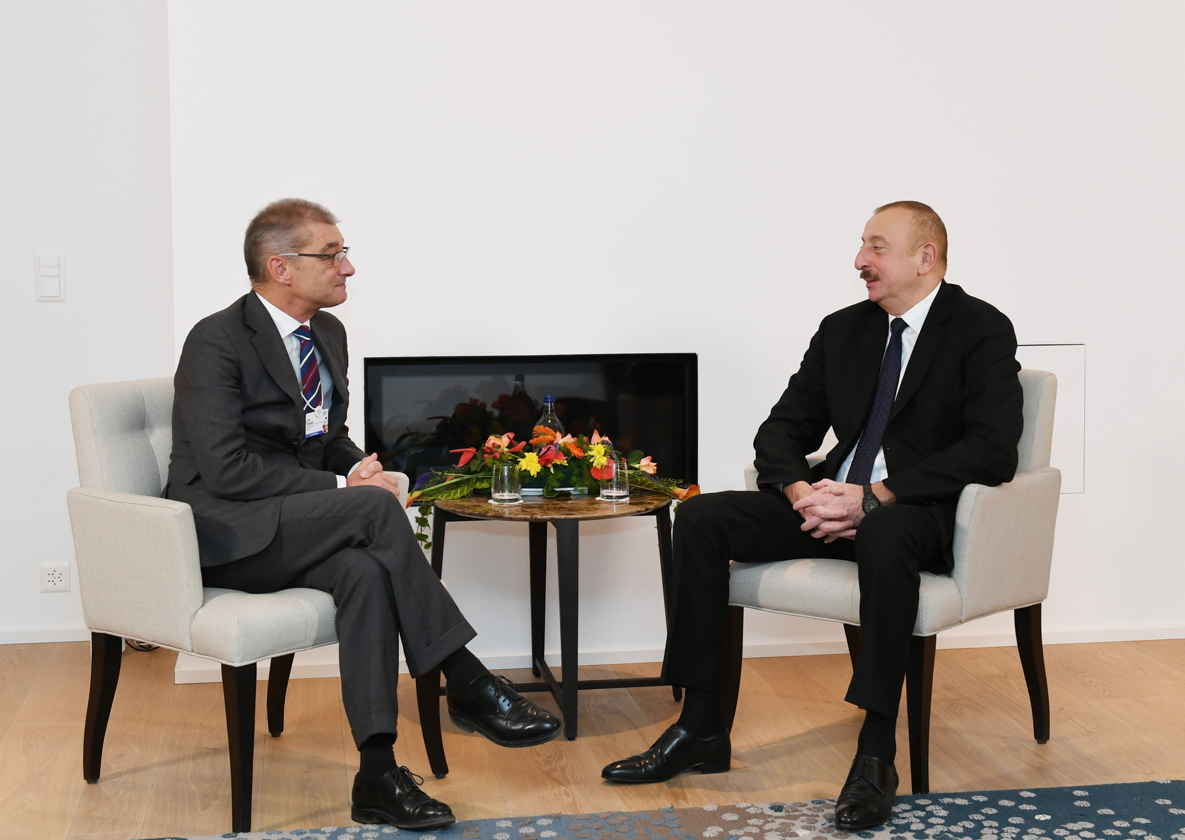 Рабочий визит Президента АзербайджанаИльхама Алиева в Швейцарию