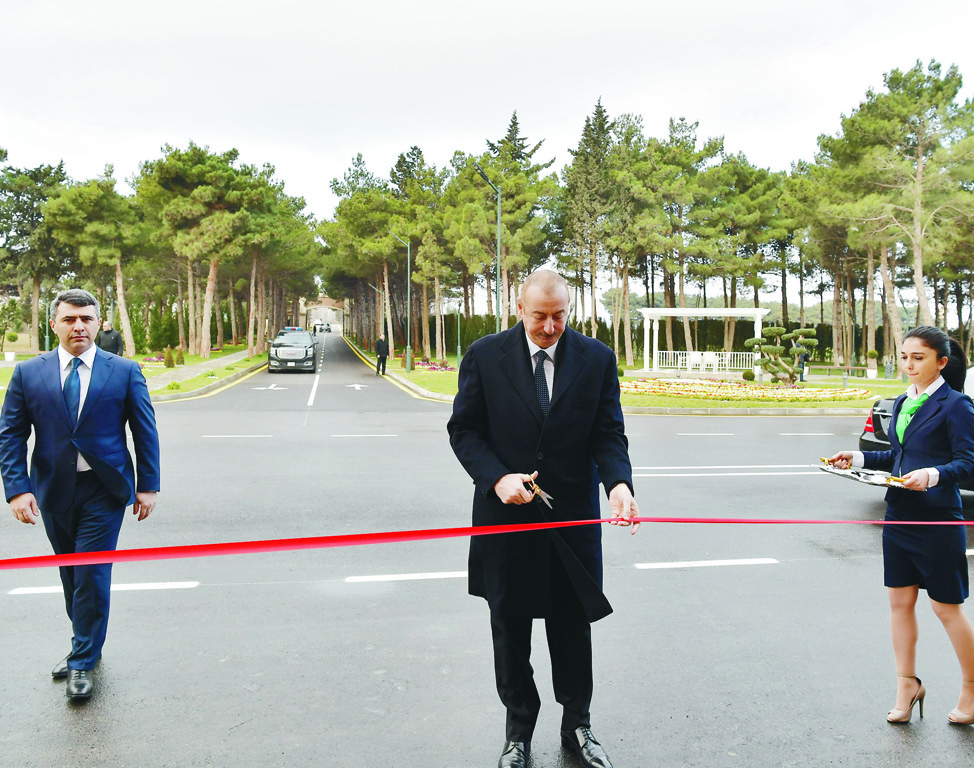 Президент Ильхам Алиев принял участие в открытии Научно-исследовательского института овощеводства