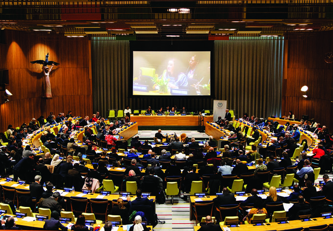 Депутаты Милли Меджлиса приняли участие в парламентских слушаниях в штаб-квартире ООН