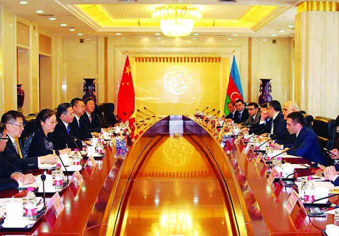 Азербайджанская делегация провела в Китае обсуждения