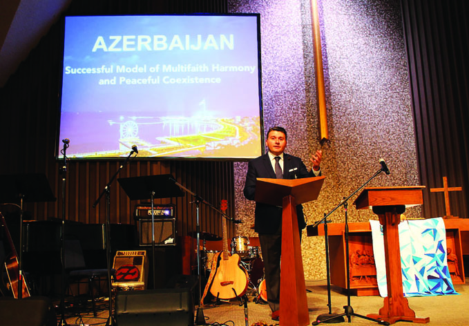В Калифорнии представлены традиции религиозной толерантности Азербайджана