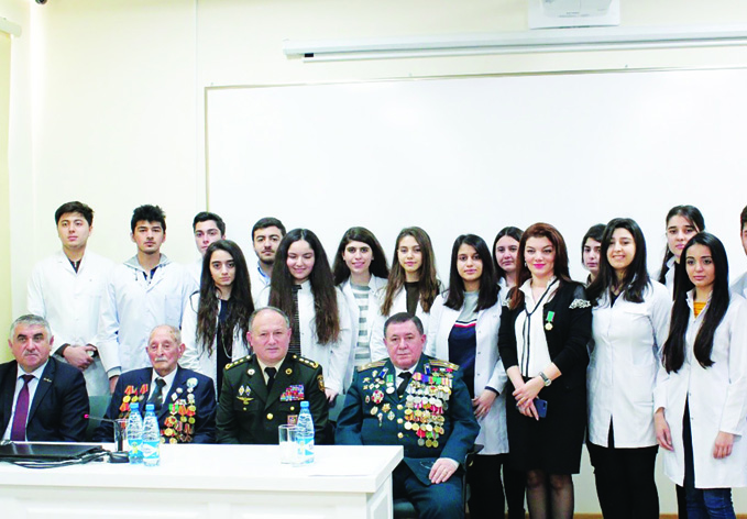 Ветераны войны побывали в Бакинском филиале Сеченовского университета