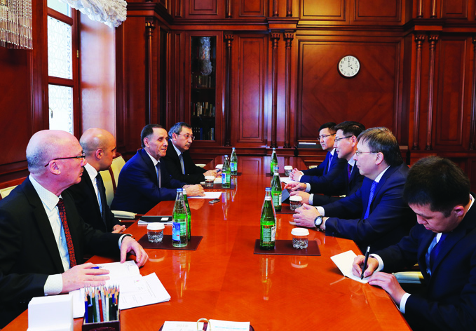 Премьер-министр Новруз Мамедов: «Есть хороший потенциал для дальнейшего развития азербайджано-казахстанских связей»